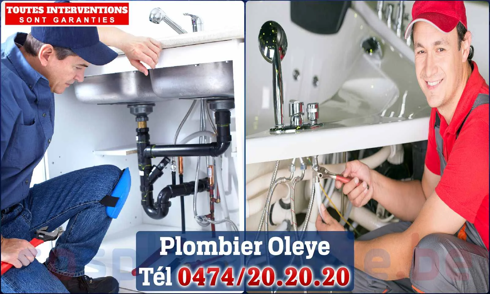 SOS Plomberie - Plombier Oleye pour installation et
                    réparation