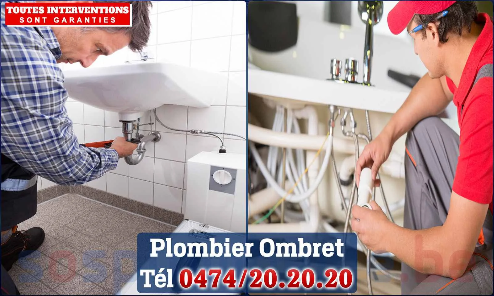 SOS Plomberie - Plombier Ombret pour installation et
                    réparation
