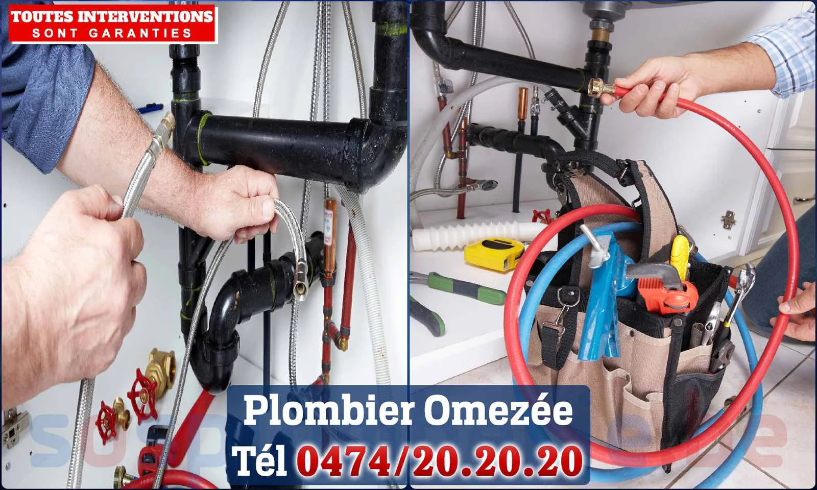SOS Plomberie - Plombier Omezée pour installation et
                    réparation