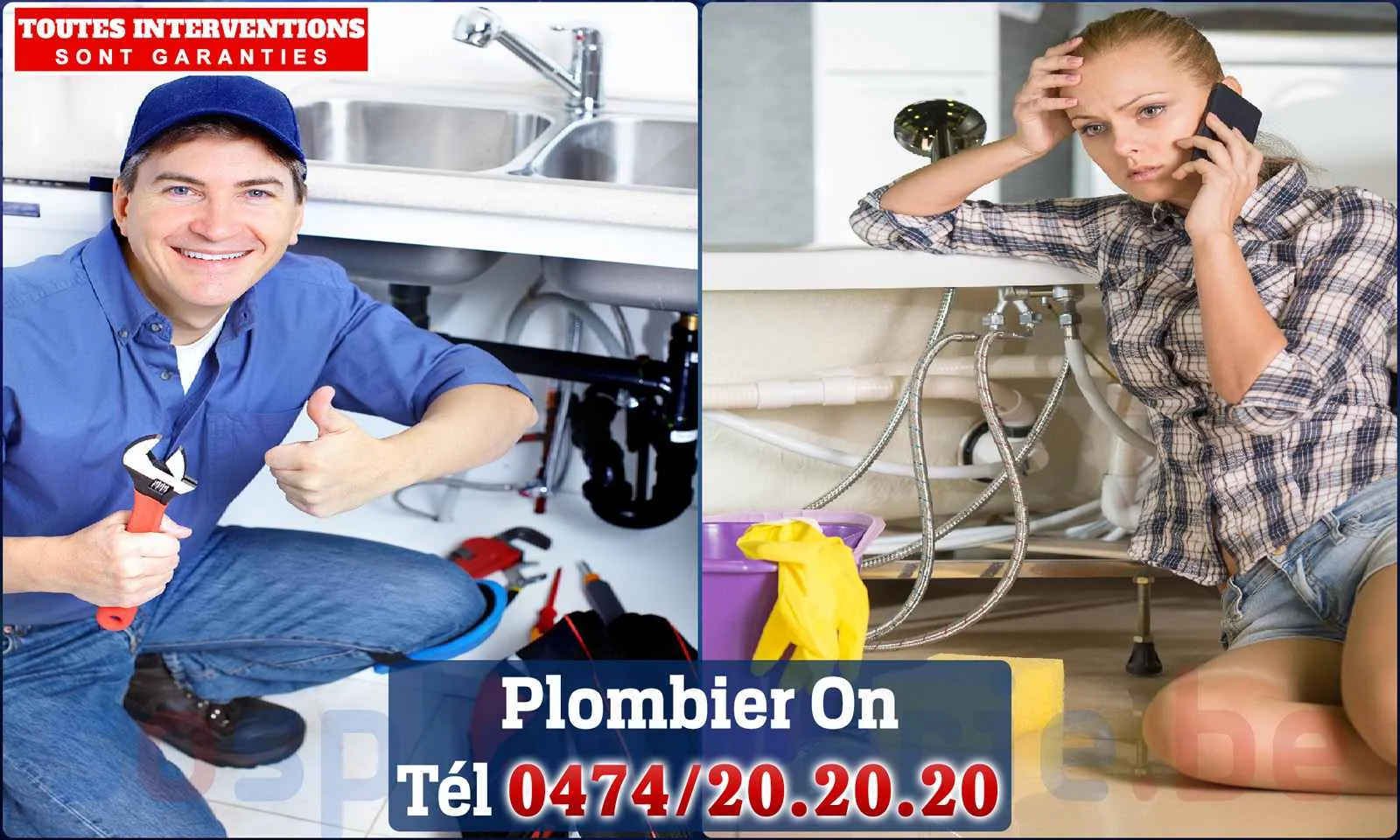 SOS Plomberie - Plombier On pour installation et
                    réparation