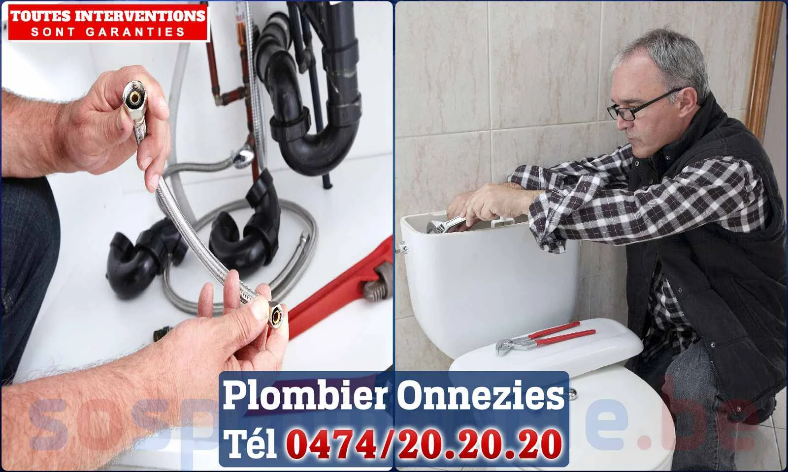 SOS Plomberie - Plombier Onnezies pour installation et
                    réparation
