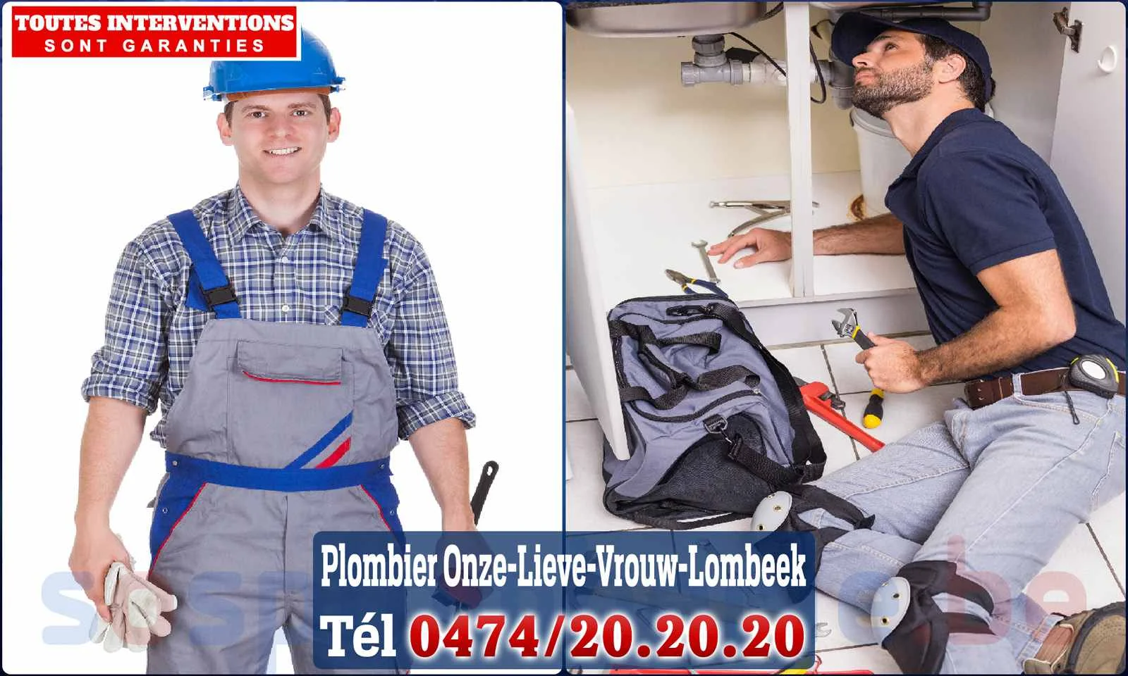 SOS Plomberie - Plombier Onze-Lieve-Vrouw-Lombeek pour installation et
                    réparation
