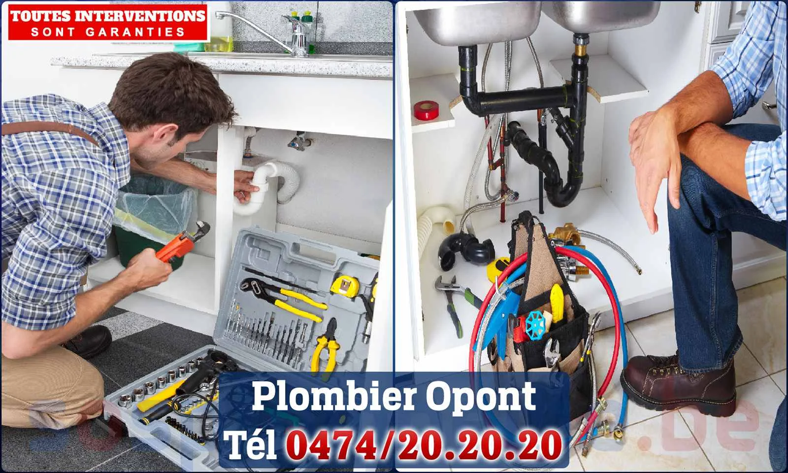 SOS Plomberie - Plombier Opont pour installation et
                    réparation