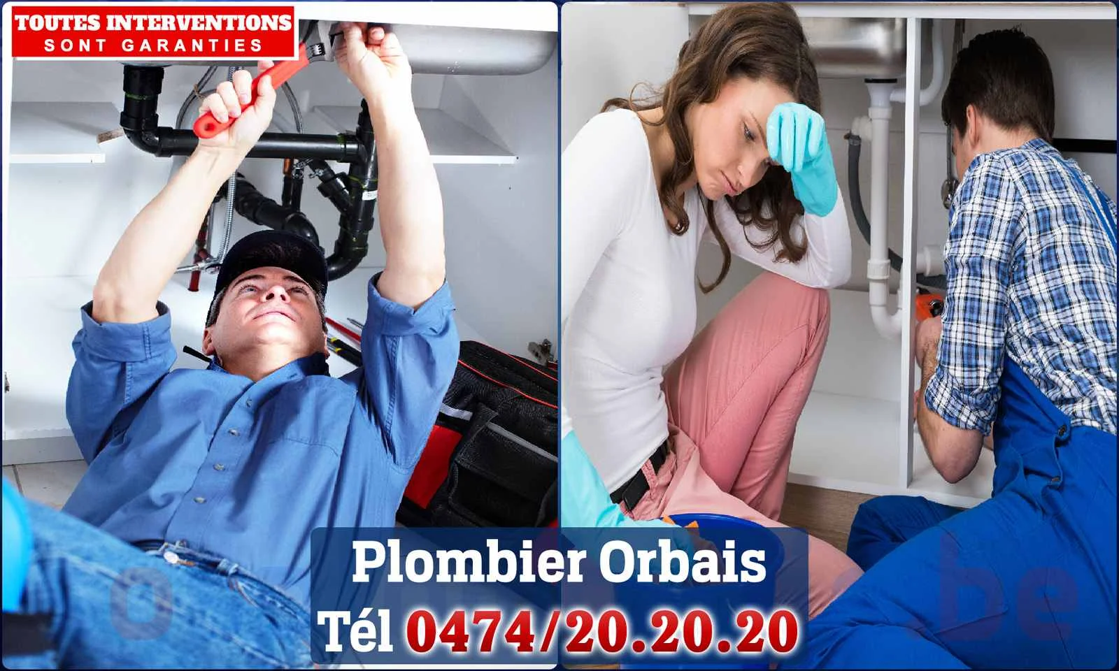 SOS Plomberie - Plombier Orbais pour installation et
                    réparation