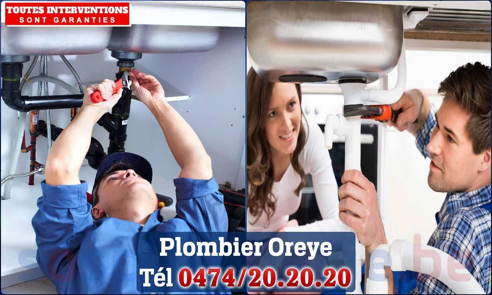 SOS Plomberie - Plombier Oreye pour installation et réparation