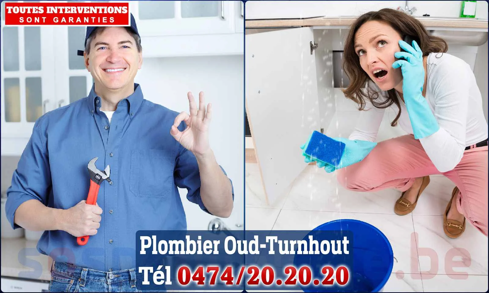 SOS Plomberie - Plombier Oud Turnhout pour installation et réparation