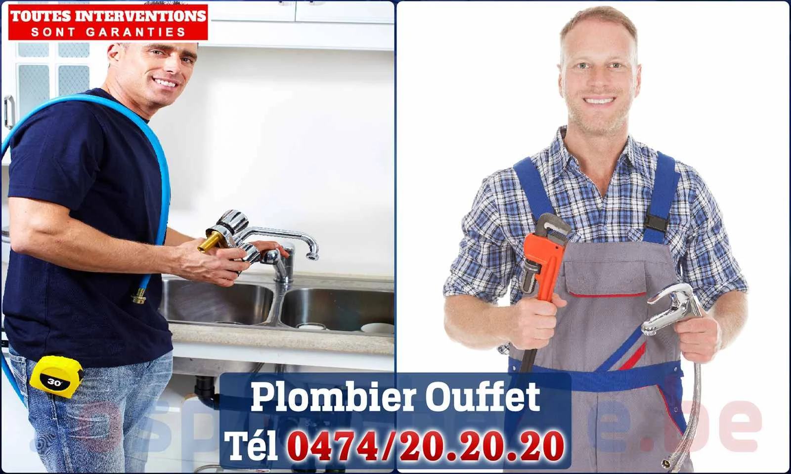 SOS Plomberie - Plombier Ouffet pour installation et réparation