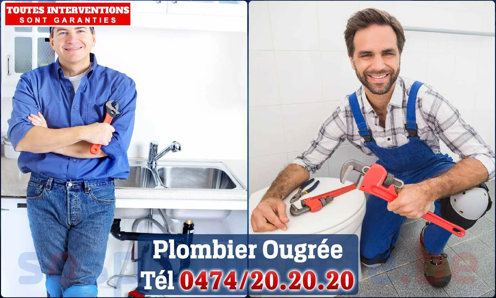 SOS Plomberie - Plombier Ougrée pour installation et
                    réparation