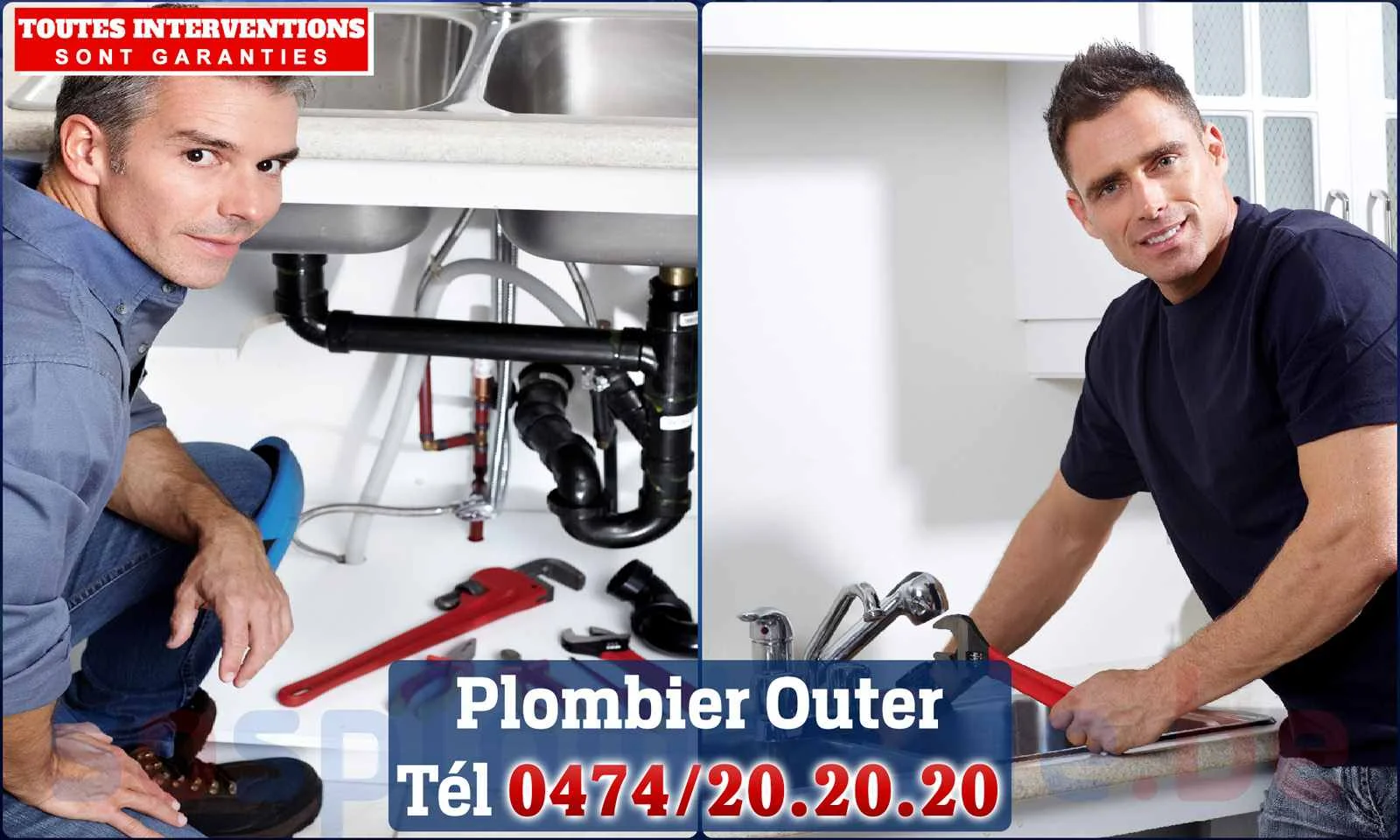 SOS Plomberie - Plombier Outer pour installation et
                    réparation