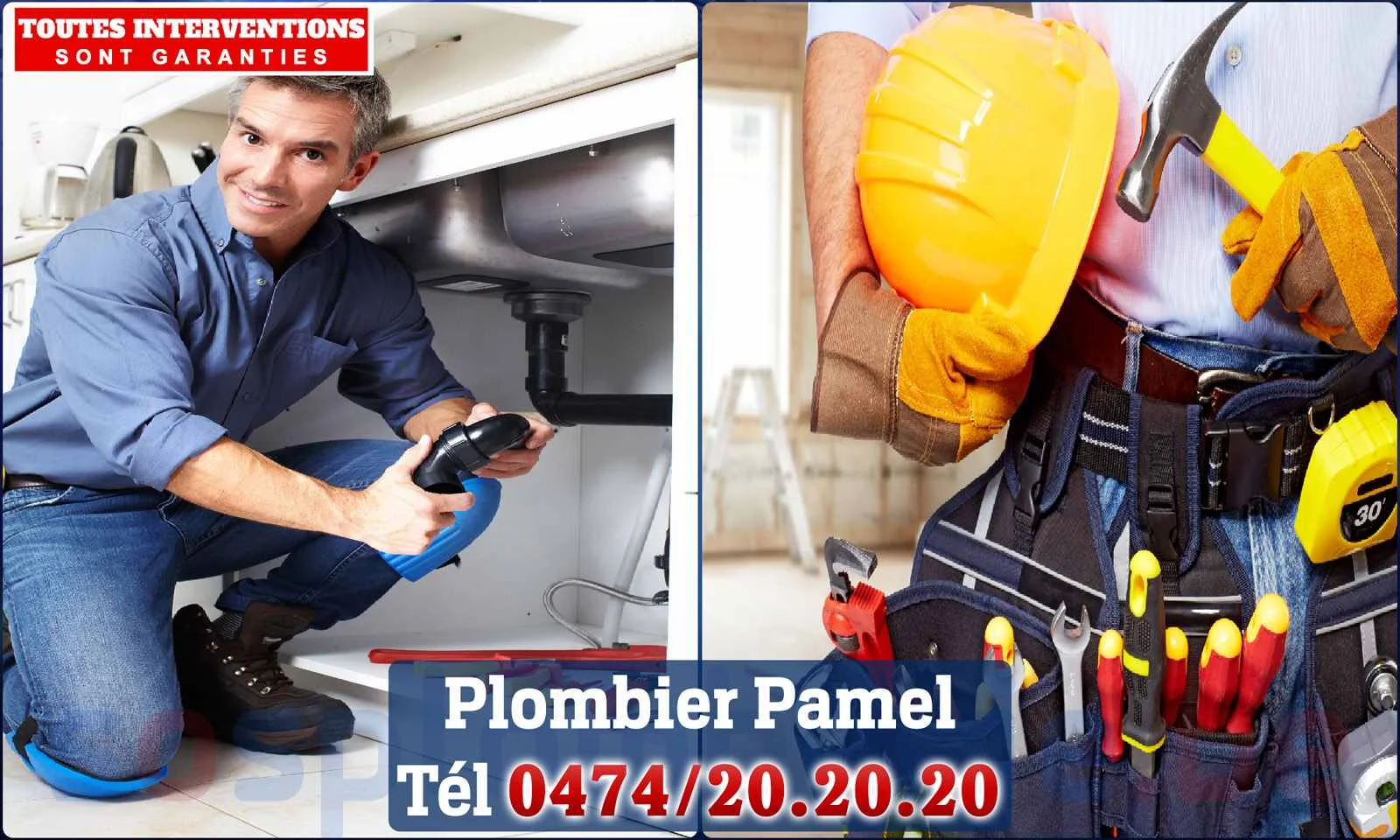 SOS Plomberie - Plombier Pamel pour installation et
                    réparation