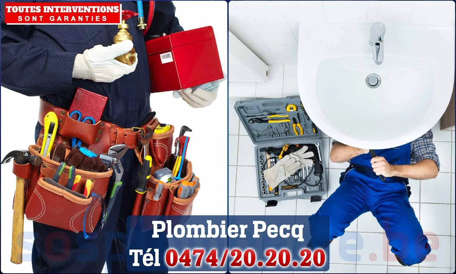 SOS Plomberie - Plombier Pecq pour installation et réparation