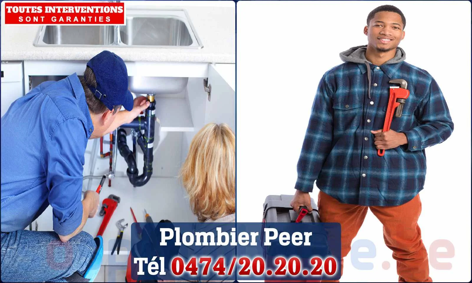 SOS Plomberie - Plombier Peer pour installation et réparation