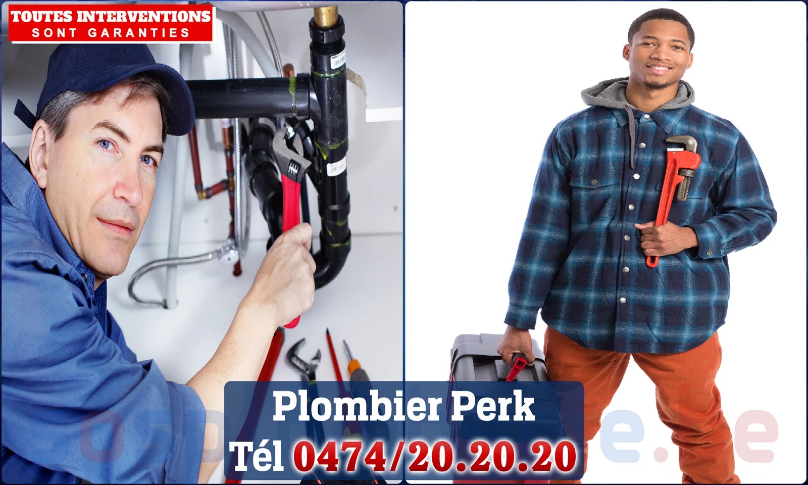 SOS Plomberie - Plombier Perk pour installation et
                    réparation