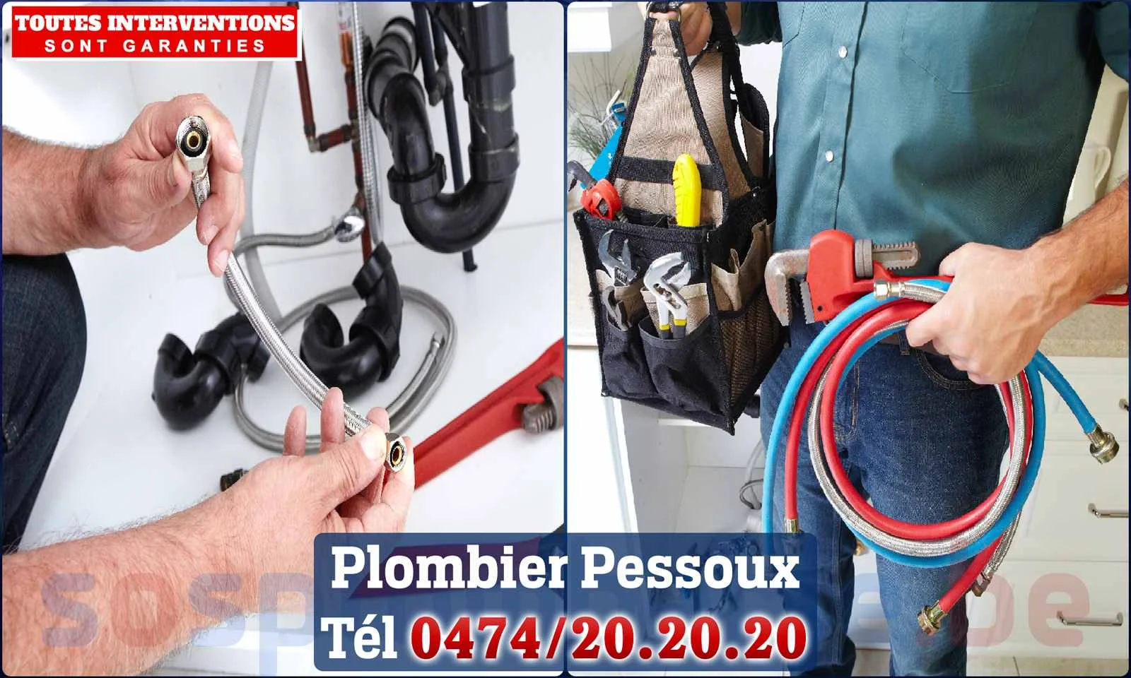 SOS Plomberie - Plombier Pessoux pour installation et
                    réparation