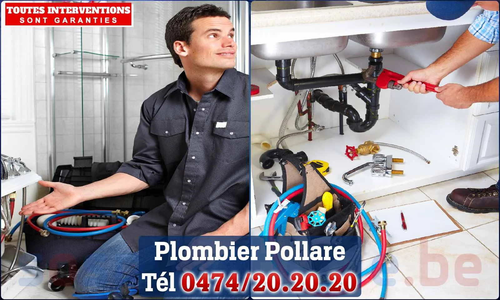 SOS Plomberie - Plombier Pollare pour installation et
                    réparation