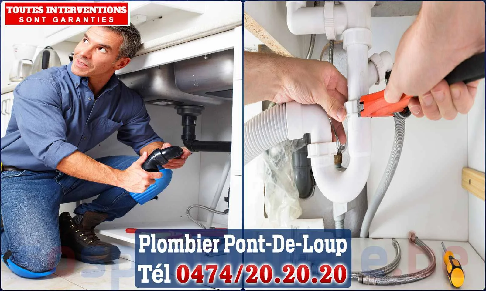 SOS Plomberie - Plombier Pont-de-Loup pour installation et
                    réparation