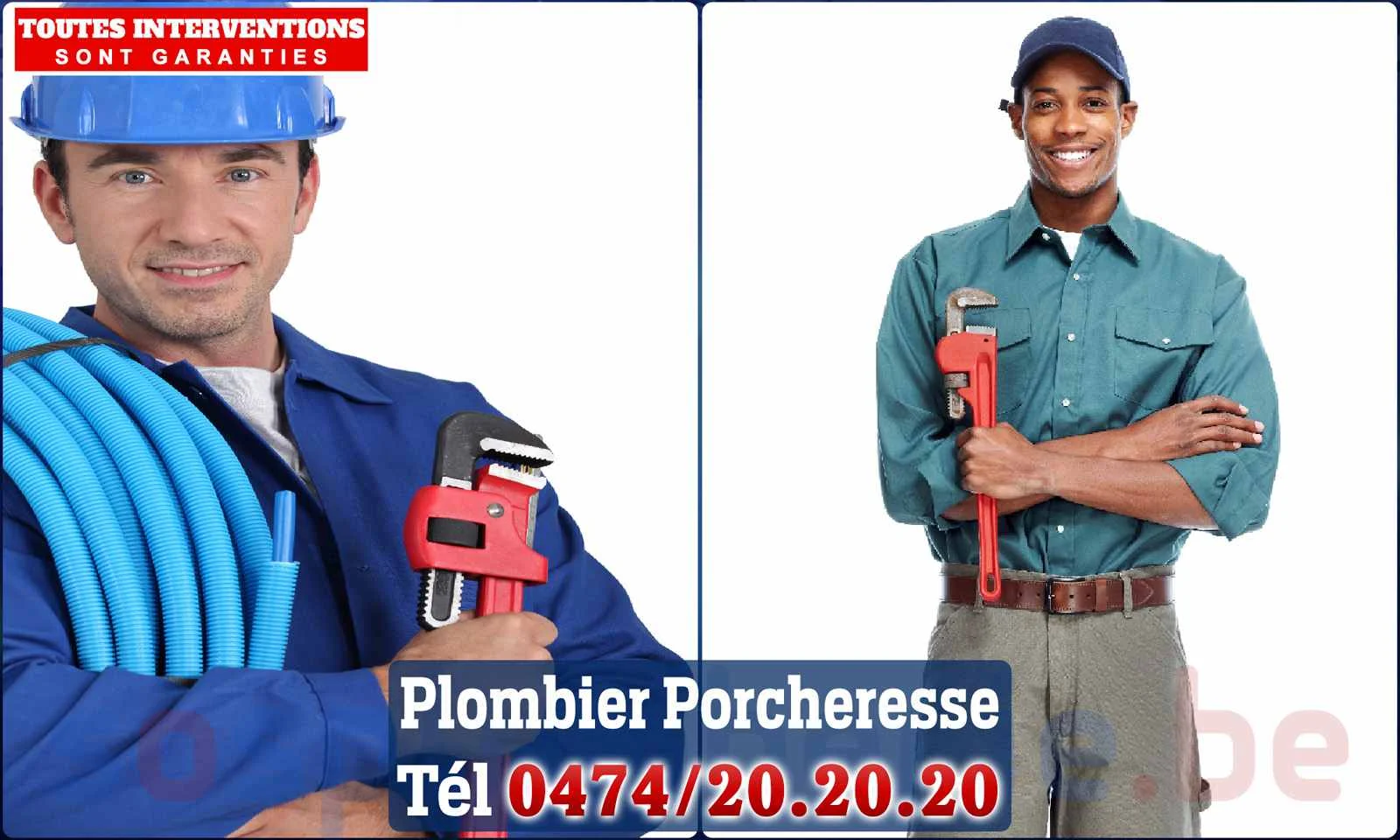 SOS Plomberie - Plombier Porcheresse pour installation et
                    réparation