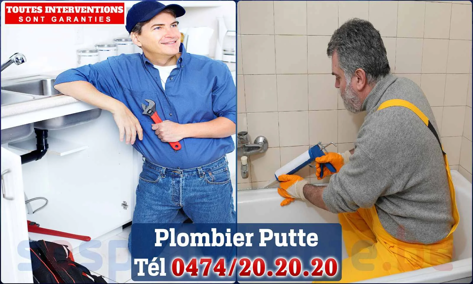 SOS Plomberie - Plombier Putte pour installation et réparation