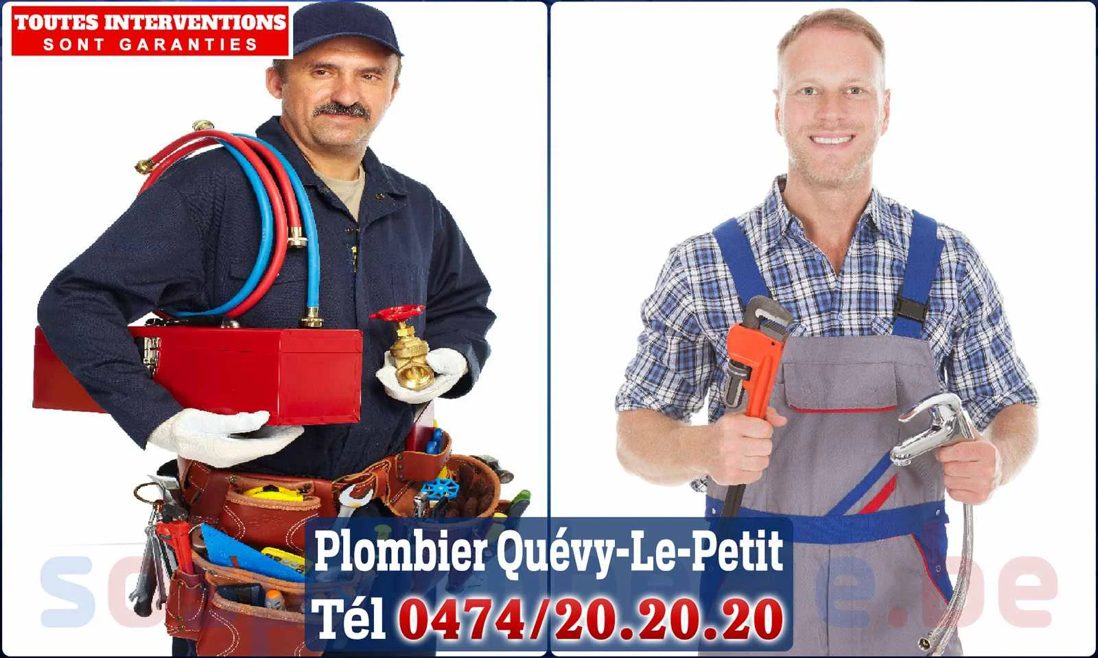 SOS Plomberie - Plombier Quévy-le-Petit pour installation et
                    réparation