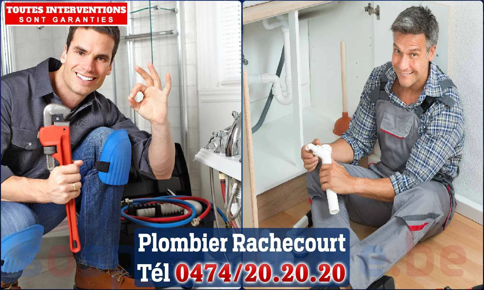 SOS Plomberie - Plombier Rachecourt pour installation et
                    réparation