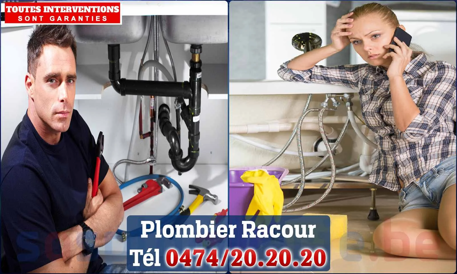SOS Plomberie - Plombier Racour pour installation et
                    réparation
