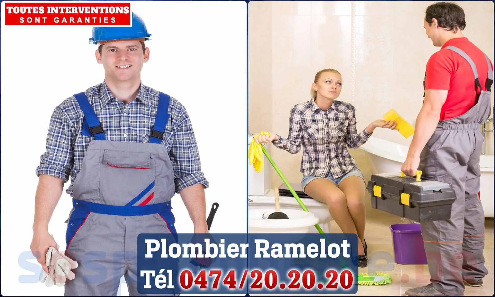 SOS Plomberie - Plombier Ramelot pour installation et
                    réparation