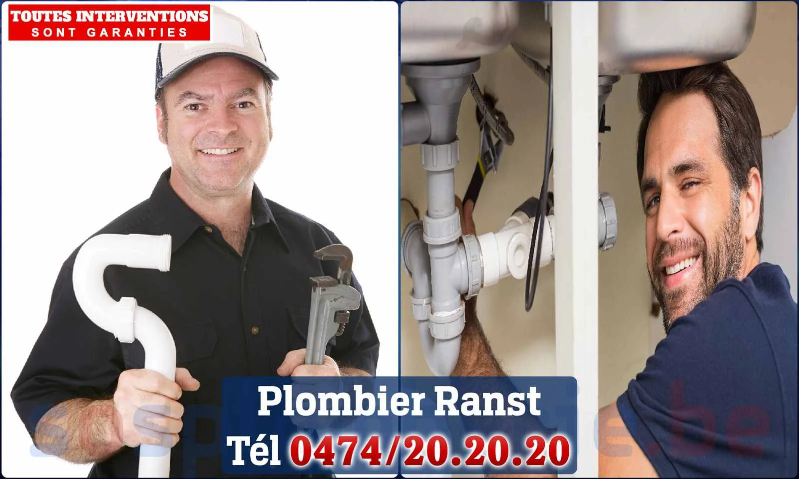 SOS Plomberie - Plombier Ranst pour installation et réparation