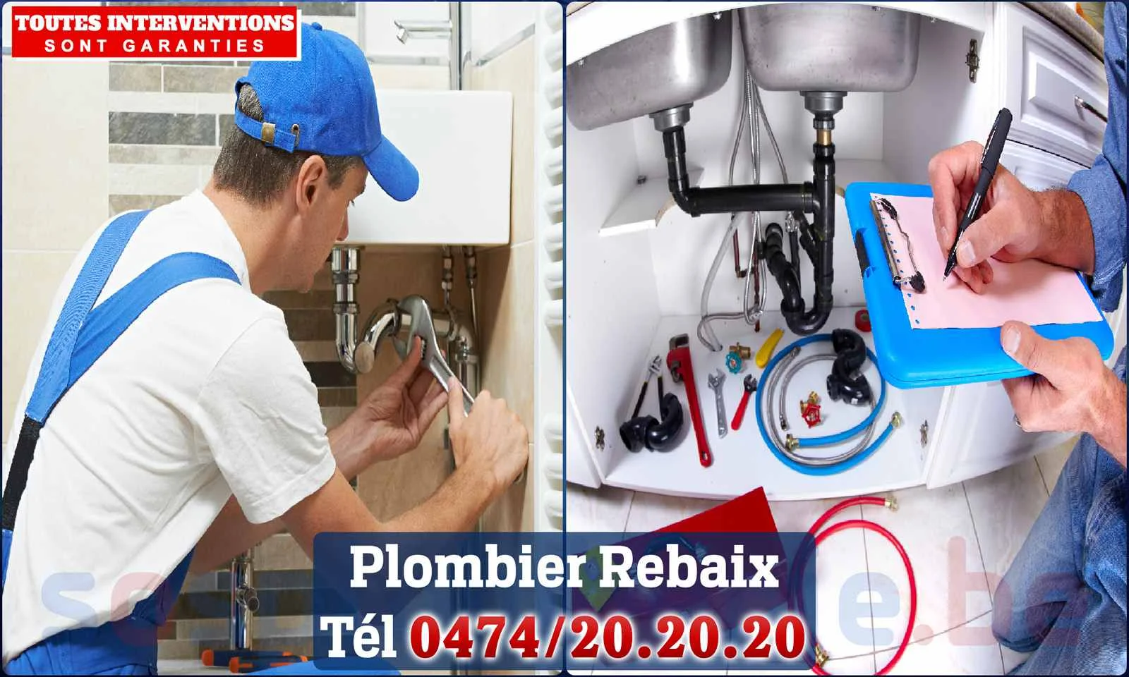 SOS Plomberie - Plombier Rebaix pour installation et
                    réparation