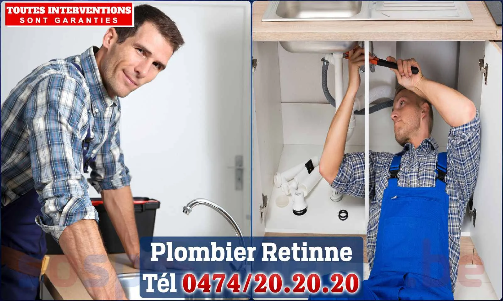 SOS Plomberie - Plombier Retinne pour installation et
                    réparation