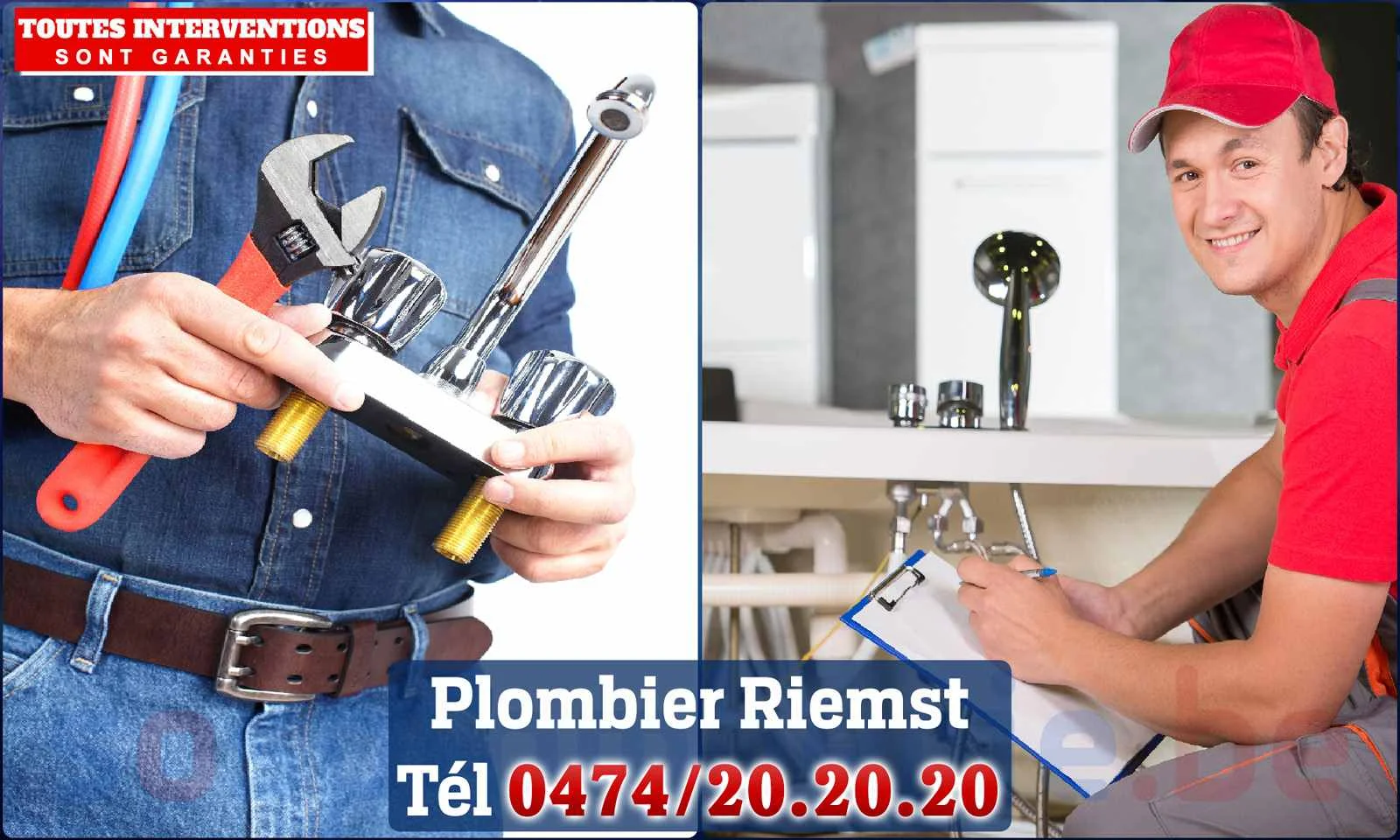 SOS Plomberie - Plombier Riemst pour installation et réparation