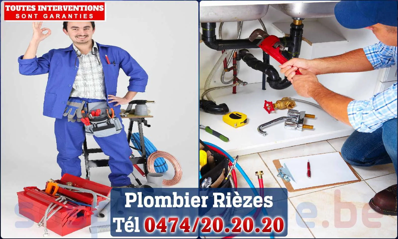 SOS Plomberie - Plombier Rièzes pour installation et
                    réparation