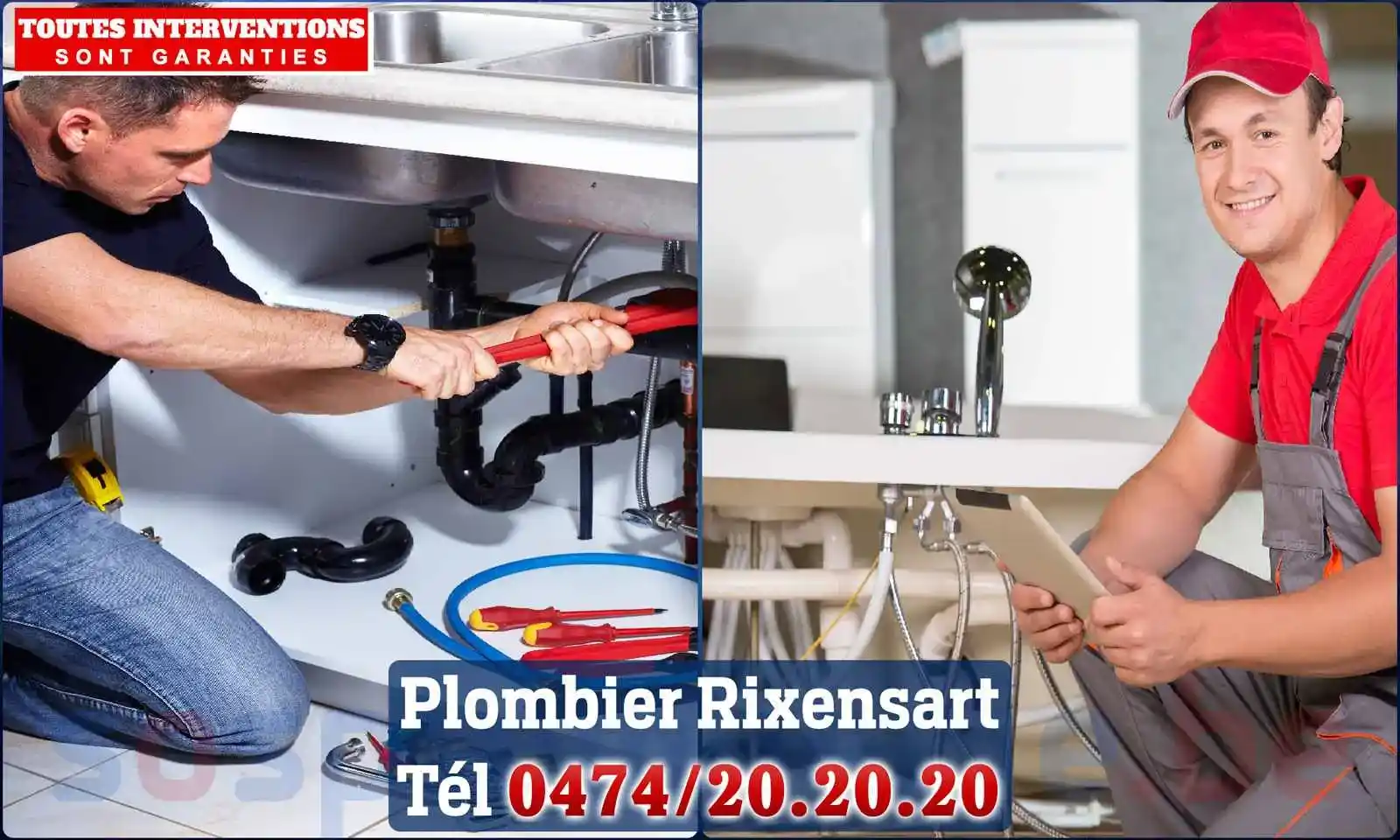 SOS Plomberie - Plombier Rixensart pour installation et réparation