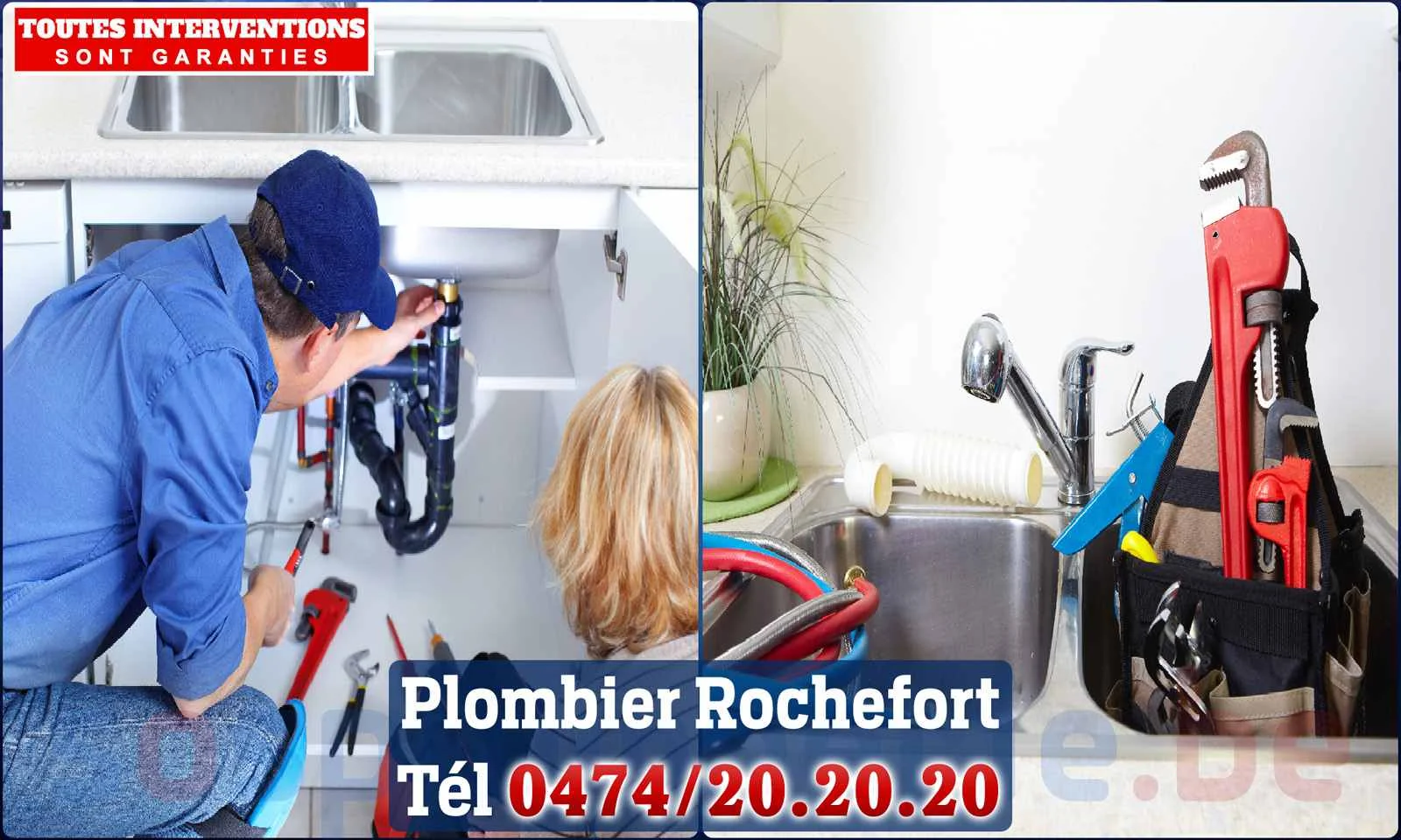 SOS Plomberie - Plombier Rochefort pour installation et réparation