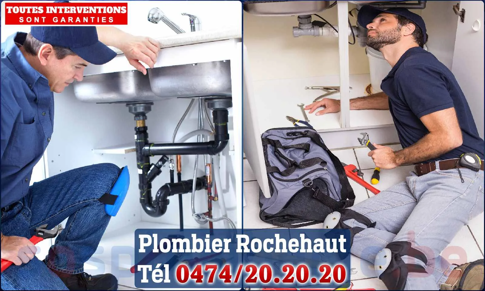 SOS Plomberie - Plombier Rochehaut pour installation et
                    réparation