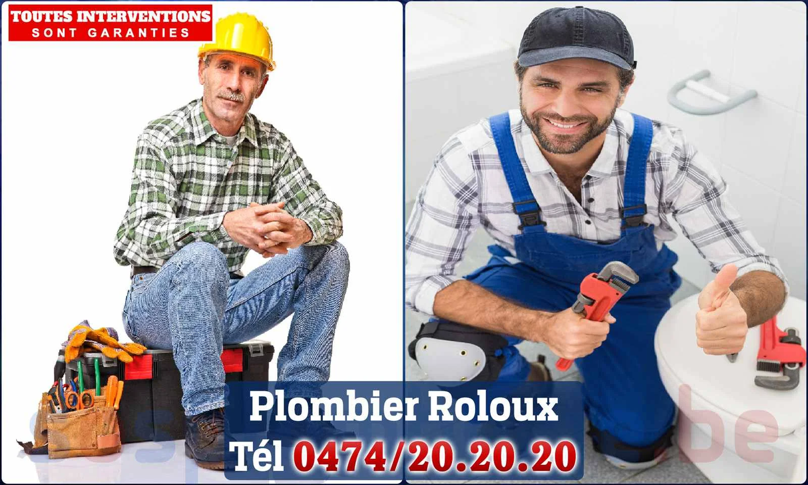 SOS Plomberie - Plombier Roloux pour installation et
                    réparation