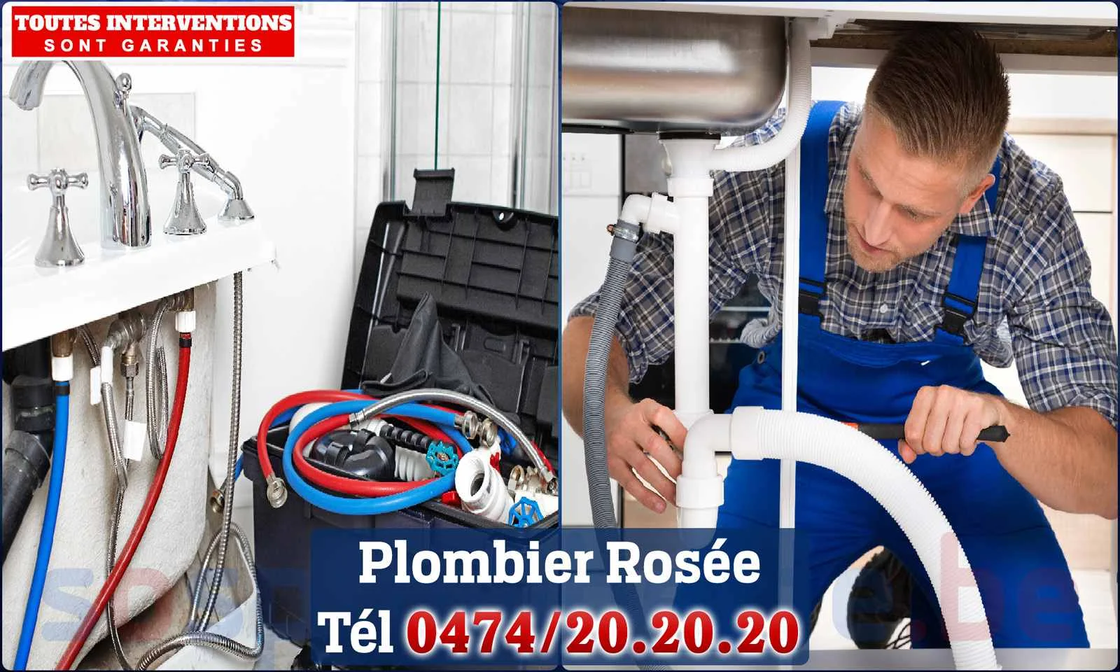 SOS Plomberie - Plombier Rosée pour installation et
                    réparation