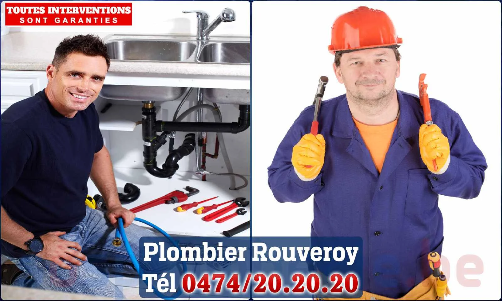 SOS Plomberie - Plombier Rouveroy pour installation et
                    réparation