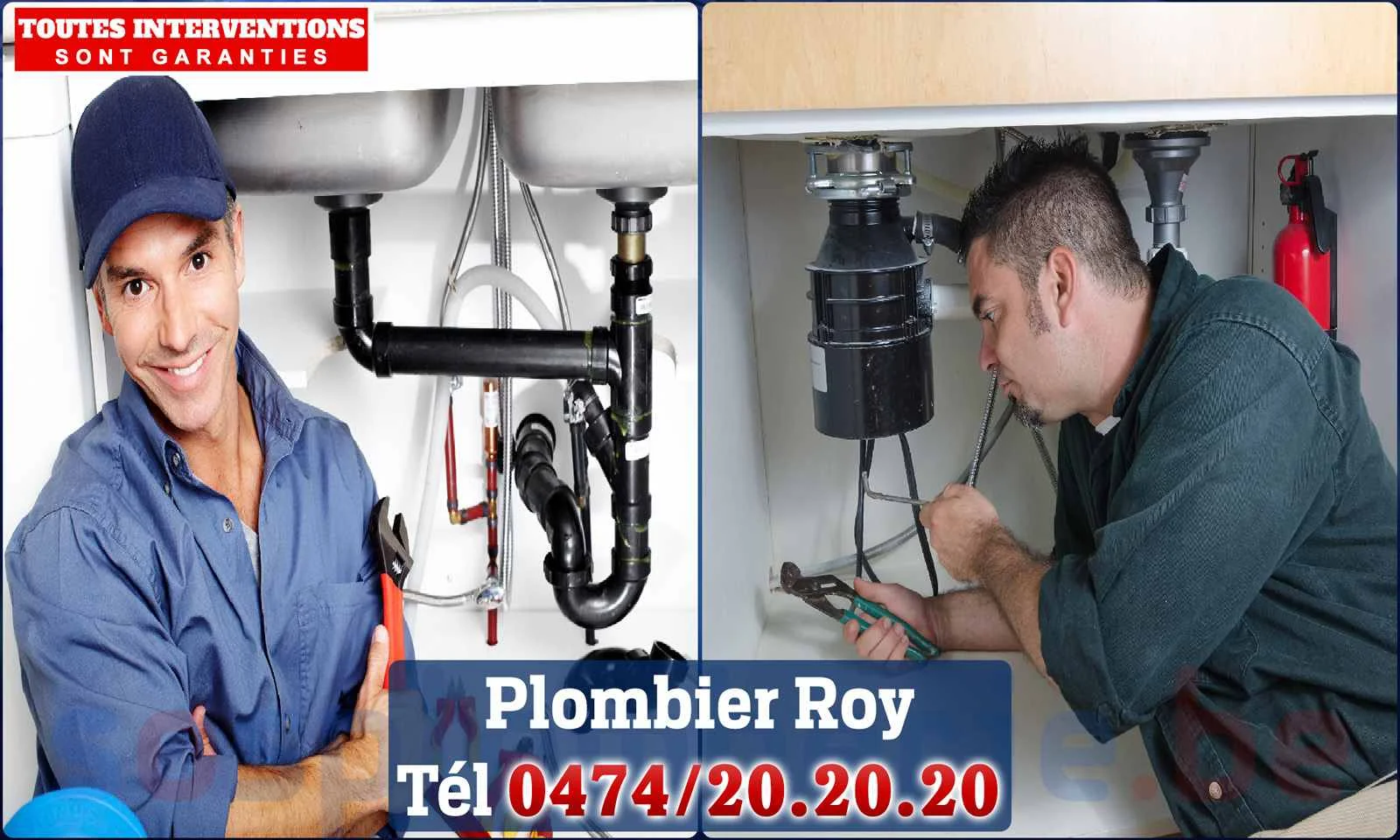 SOS Plomberie - Plombier Roy pour installation et
                    réparation