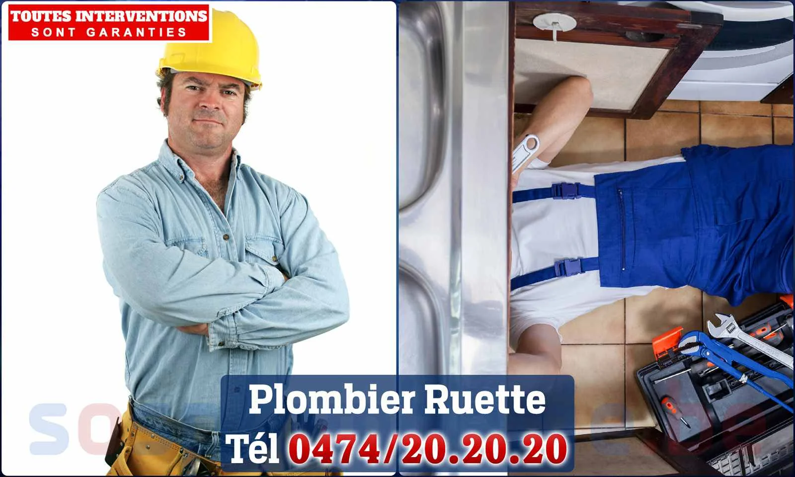 SOS Plomberie - Plombier Ruette pour installation et
                    réparation