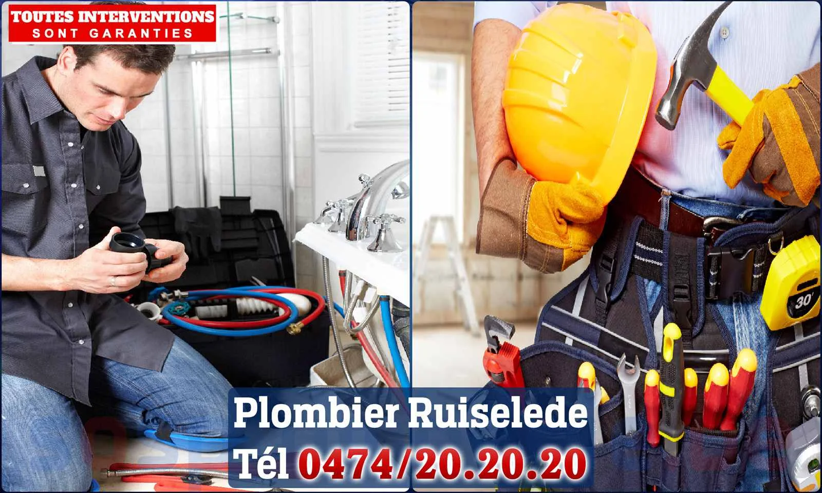 SOS Plomberie - Plombier Ruiselede pour installation et réparation