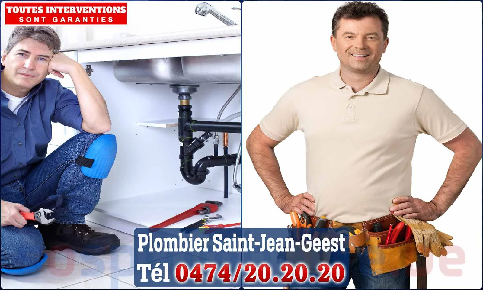 SOS Plomberie - Plombier Saint-Jean-Geest pour installation et
                    réparation