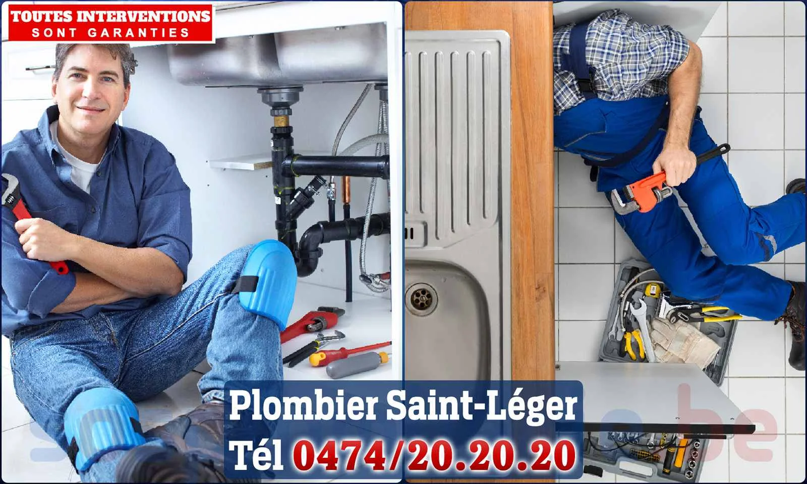 SOS Plomberie - Plombier Saint-Léger pour installation et réparation
