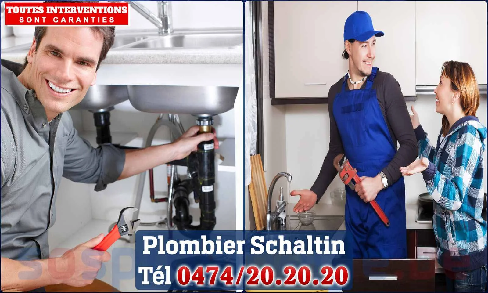 SOS Plomberie - Plombier Schaltin pour installation et
                    réparation
