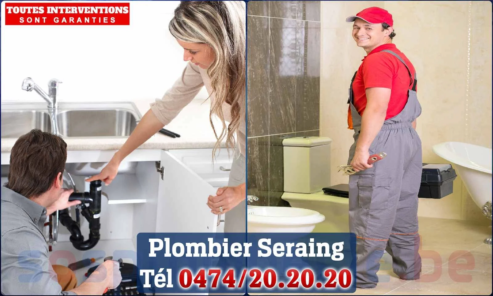 SOS Plomberie - Plombier Seraing pour installation et réparation