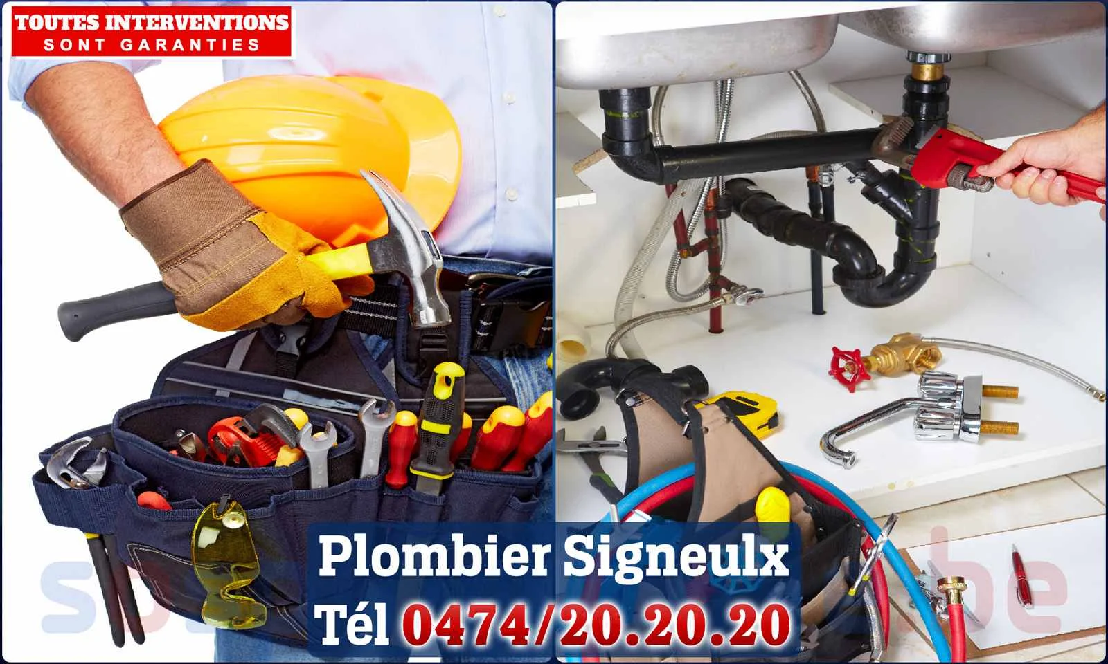 SOS Plomberie - Plombier Signeulx pour installation et
                    réparation