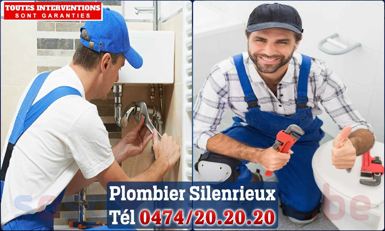 SOS Plomberie - Plombier Silenrieux pour installation et
                    réparation