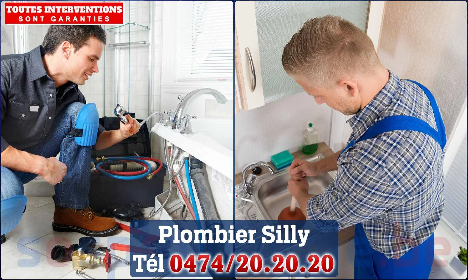 SOS Plomberie - Plombier Silly pour installation et réparation