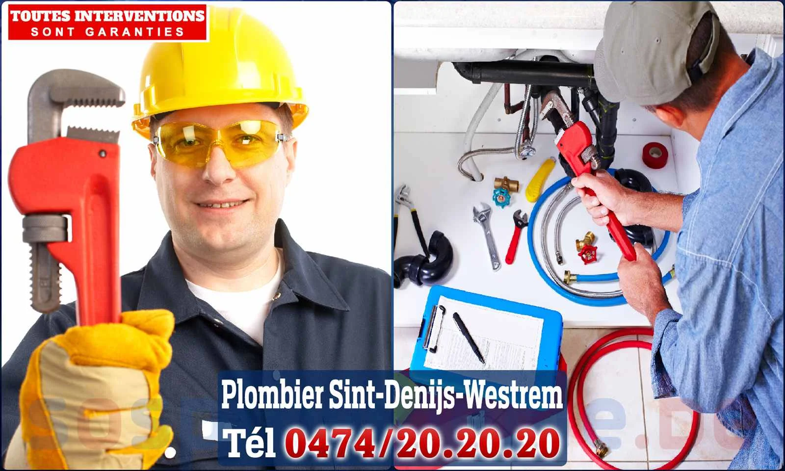 SOS Plomberie - Plombier Sint-Denijs-Westrem pour installation et
                    réparation