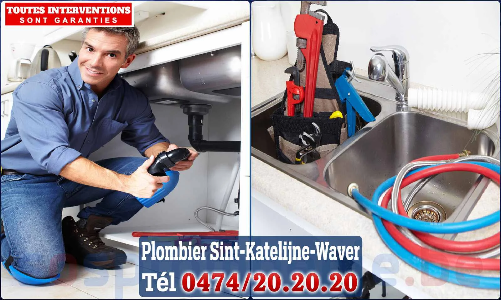 SOS Plomberie - Plombier Sint Katelijne Waver pour installation et réparation