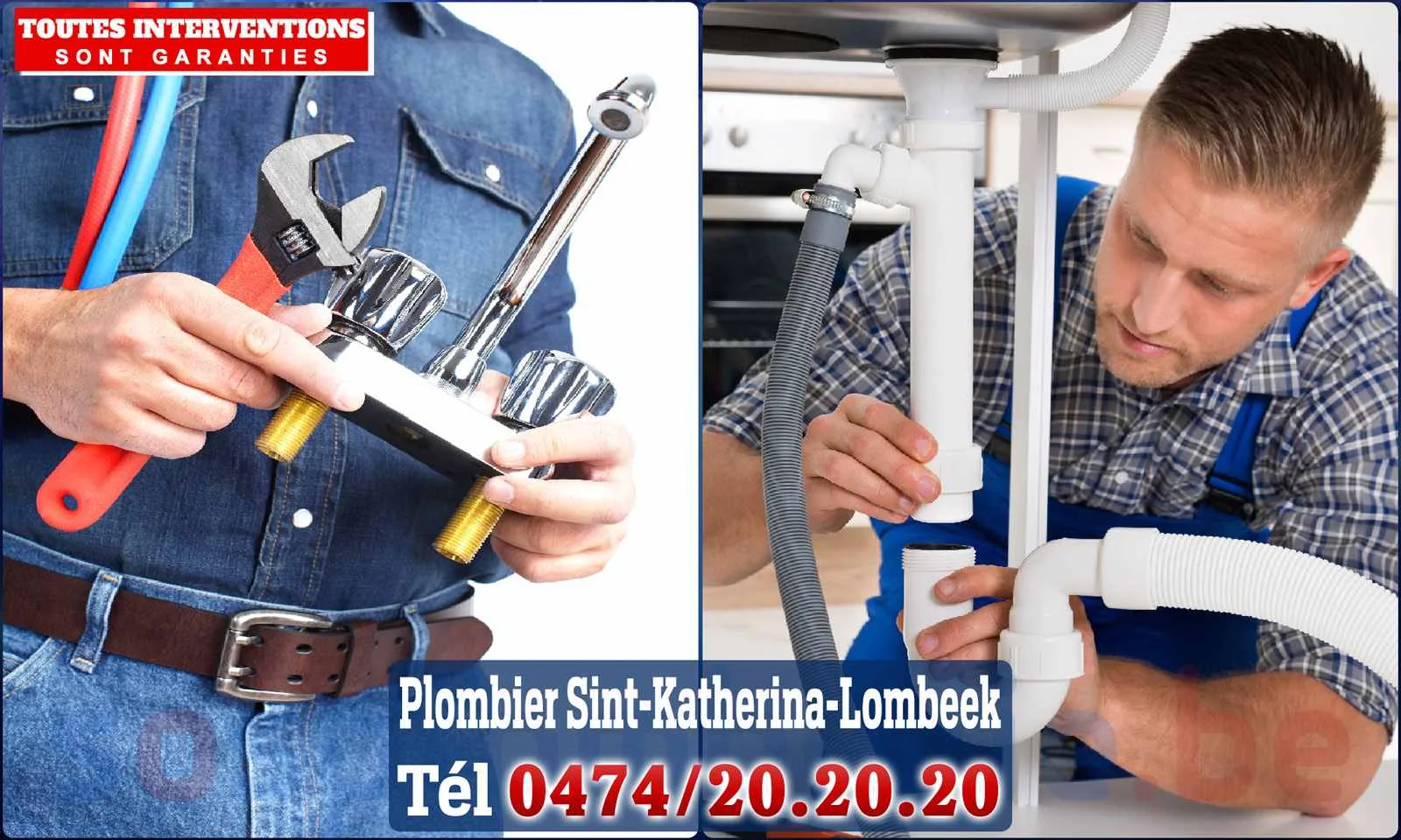 SOS Plomberie - Plombier Sint-Katherina-Lombeek pour installation et
                    réparation